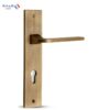 Italian Bamboo Cylinder  Lock Set - Oxide