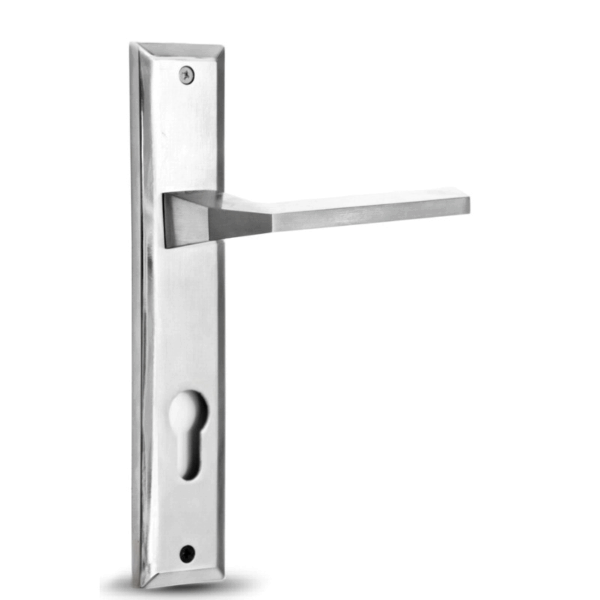 Al ahram Cylinder Handle Set   Matt Nickel