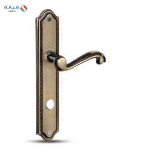 Comex Sandy Bathroom Door Handle Set - Yellow Oxide