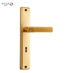 Comex Genoa Room Door Handle Set - Golden