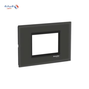 Schneider Glass Cover 3 Slots-black/black