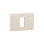 Schneider Electric 1 Hole Frame   New Unica Collection  beige