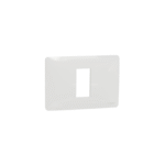 Schneider Electric 1 Hole Frame   New Unica Collection   White