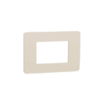 Schneider Electric 3 Hole Frame   New Unica Collection   Beige
