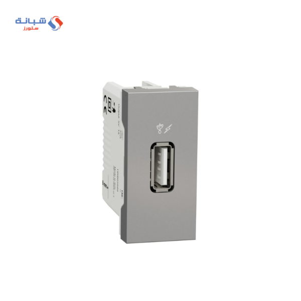 Schneider Usb Socket Type A-silver