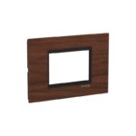 Schneider Wooden Electric Frame   3 Holes   Light Brown