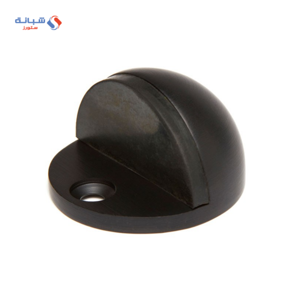 Semi-circular Door Stop - Black