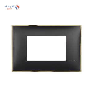 Bticino  Cover Frame 3-hole Classia- Black Gold