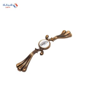 Furniture Handle 12.8 Cm-cafe/porcelain