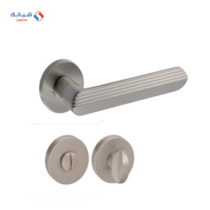 Rosette Dognlar Turkish Marin Cylinder Door Handle Set – Satin