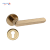 Rosette Dognlar Turkish Marin Cylinder Door Handle Set – Gold