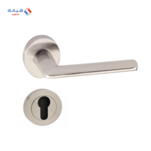 Rosette Dognlar Turkish Sante Cylinder Door Handle Set – Satin