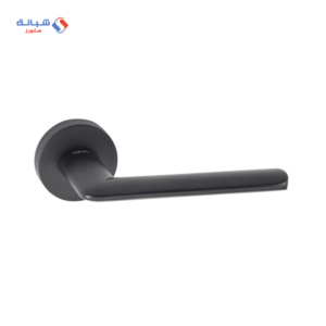 Rosette Dognlar Turkish Sante Cylinder Door Handle Set – Matt Black