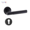 Rosette Dognlar Turkish Sore Cylinder Door Handle Set – Matt Black