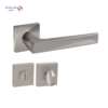 Rosette Dognlar Turkish Verita Bathroom Door Handle Set – Satin