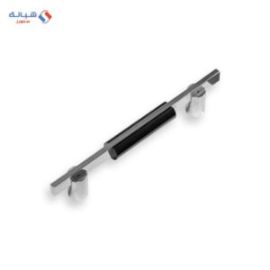 Furniture Handle 12 Cm-black/chrome