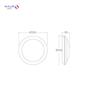 السويدى بلوفنيرة مدورة - جراى