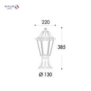السويدى فانوس سور (انا) اوبال - شفاف