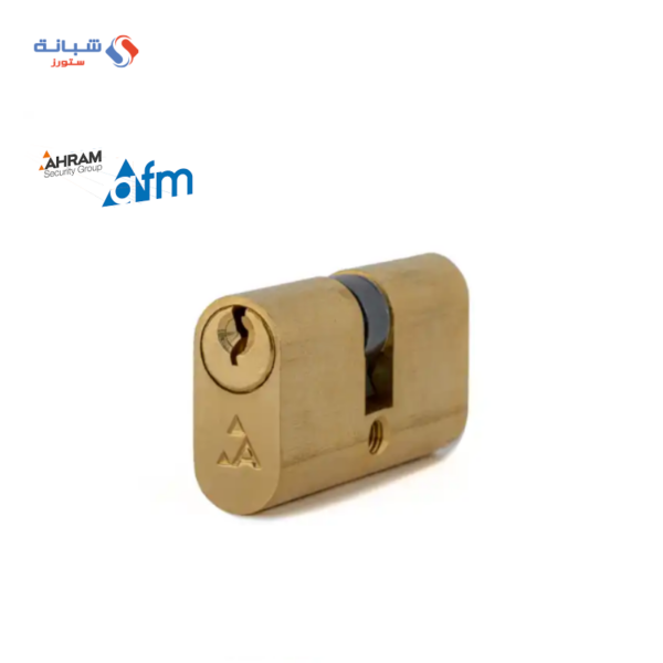 Al-ahram Oval Alumital Cylinder 54 Mm 3 Keys - Copper