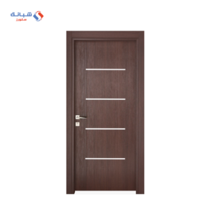 Barry Wood Internal Wood Door Code Pvc403 Dark Brown 90cm