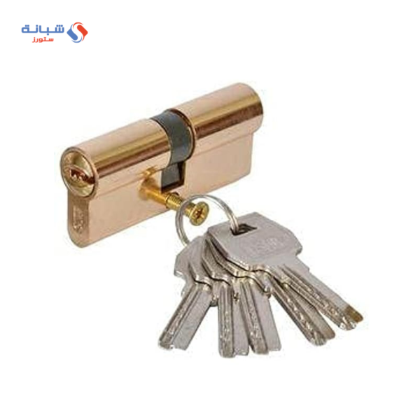 Turkesh Laser Computer Cylinder 5 Keys 7 Cm - Gold