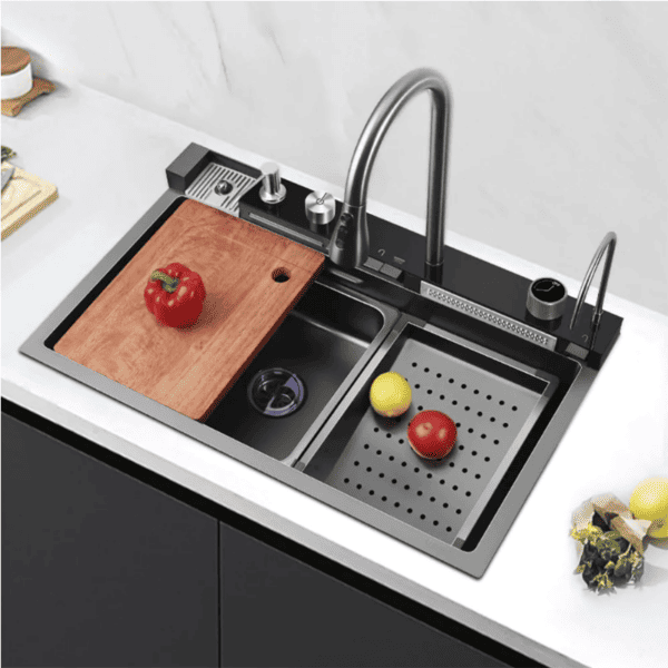 Stainless Nano Digital Kitchen Sink