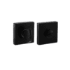 Square Bathroom Sign - Black