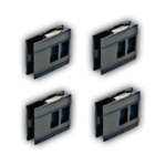 لينيا طقم مجرى أدراج مرحلتين جانبي 3d ريجلاش   شامبين