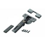 Salice Straight Hinge Blue Motion 3d Black   110 Degree