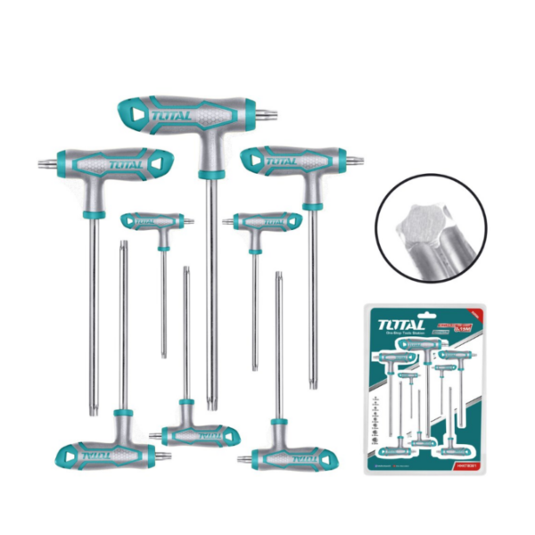 Shabana Stores Total T Handle Hex Wrench Set 8 Pieces Final