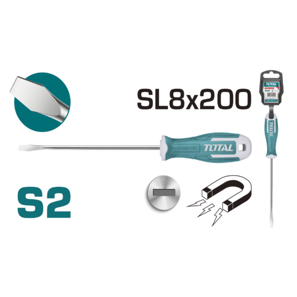 Shabana Stores Total Normal Screwdriver 200mm Sl8 Final