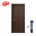 Barry Wood Interior Door   Chocolate Brown 9080 Cm Code Pp202 107