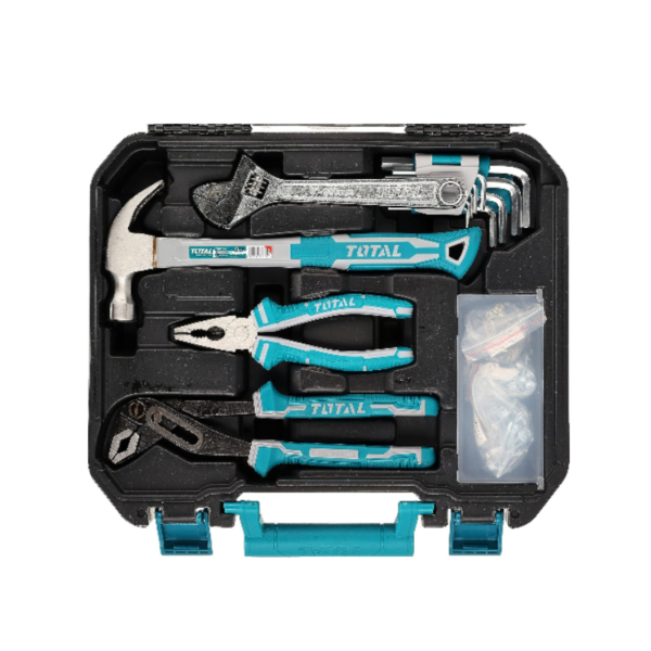 Total Hand Tools Set Bag 130 Pieces