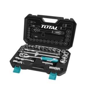 Total Socket Set 12 25 Pieces