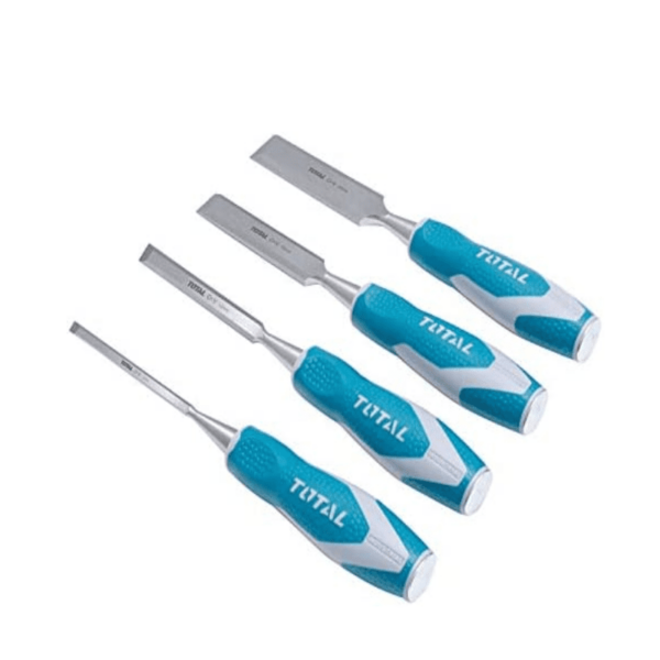 Total 4 Pieces Wood Chisel Set