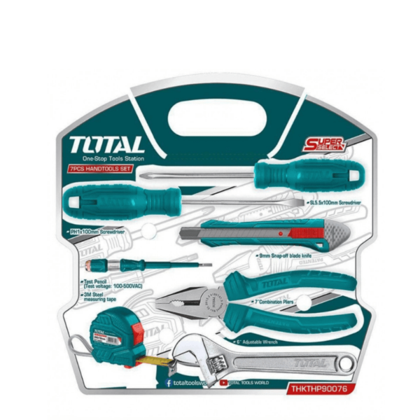 Total Hand Tool Set 7 Pieces