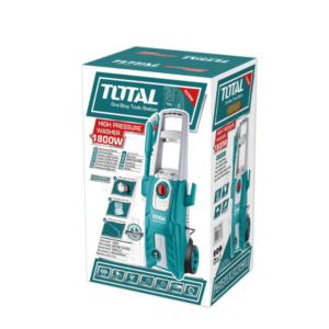 Total Washing Machine 1800 Watts 150 Bar + Washing Gun + 5 Meter Hose