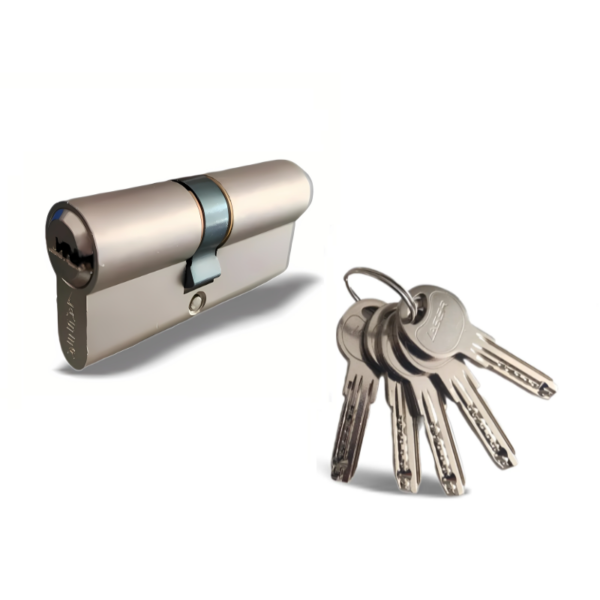 Laser Turkish Computer Cylinder 7 Cm 5 Keys - Nickel