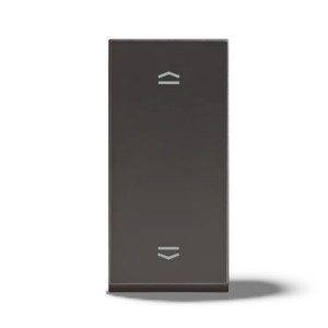 Bticino classia Double Interlock Buttons-black