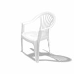 روبكس كرسى باريس ابيض