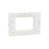 Schneide Supporting Framer 3 Gang Miluz - White