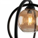 Black Single Luminous Pendant  K 1008