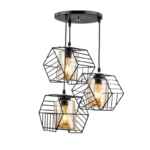 Triple Luminous Pendant 20  20 Cm R1019