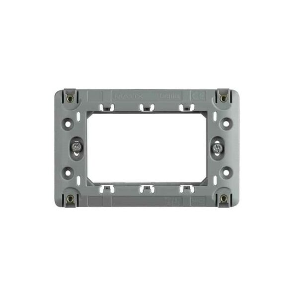 Shabana Bticino Electric Chassis 3 Sockets White 1 New