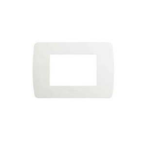 Shabana Bticino Electric Cover 3 Sockets White 1 New