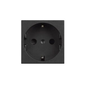 Shabana Bticino Type C Electric Socket Outlet Black 1 New