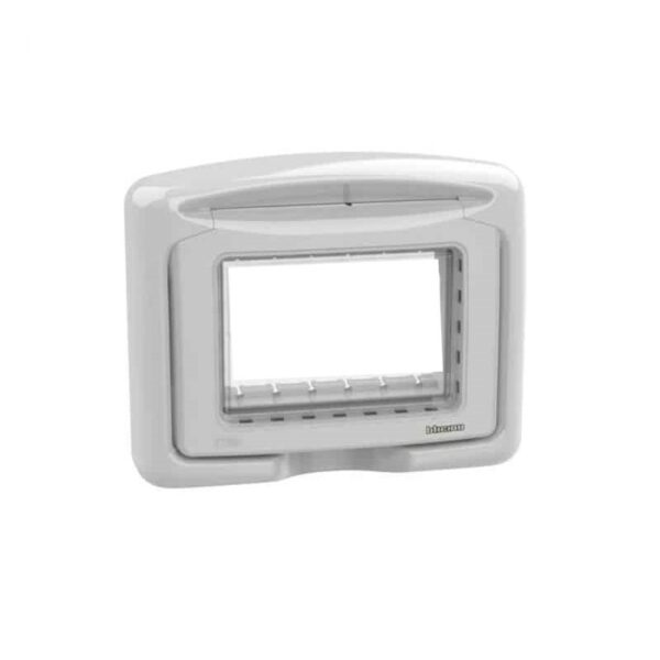 Shabana Bticino Waterproof Electric Cover 3 Sockets White 1 New