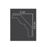 Shabana Futec Cornices 018 5 5 Cm X 5 Cm Multicolorx1 1 New