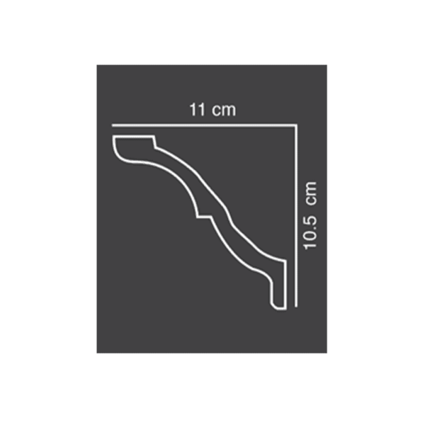 Shabana Futec Cornices 021 10 5 Cm × 11 Cm Multicolorx1 1 New