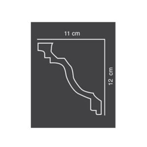 Shabana Futec Cornices 022 12 Cm X 11 Cm Multicolorx1 1 New